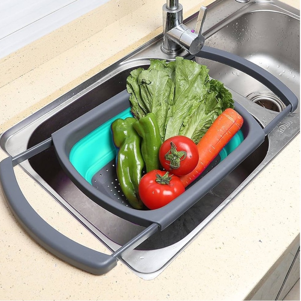 🆕 Collapsible Collander Strainer - Picture 4 of 7